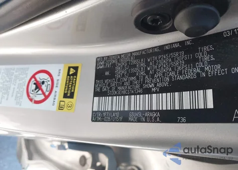 2012 Toyota Highlander Limited V6 from USA, damaged, VIN 5TDDK3EH8CS141346